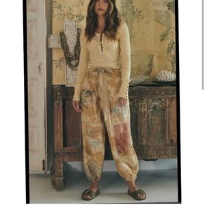 💛BRAND NEW WITH TAGS Free People Long Time Gone Balloon Pants💛